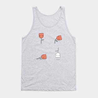 Ghost Tulip Tank Top